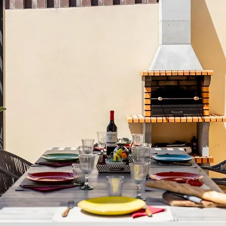 La Casa De Playa - Piscina Y Jacuzzi A 50m Del Mar 度假居