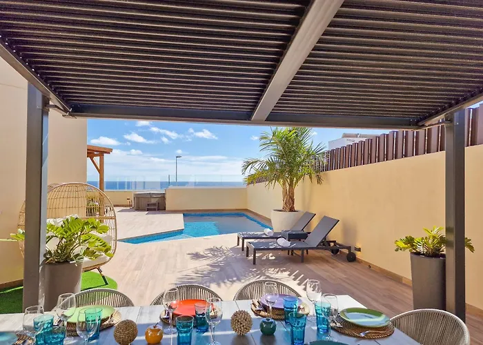 펜션 La Casa De Playa - Piscina Y Jacuzzi A 50m Del Mar