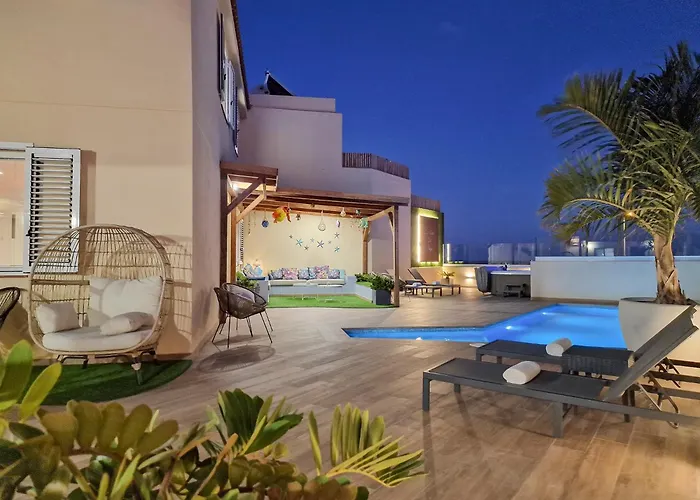 펜션 La Casa De Playa - Piscina Y Jacuzzi A 50m Del Mar 엘메다노